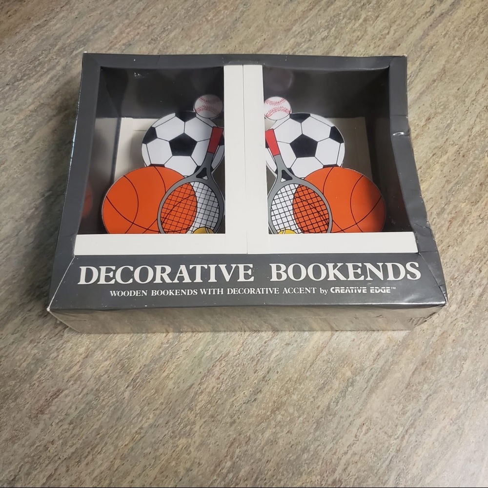 NIB Decorative Bookends by creative Edge